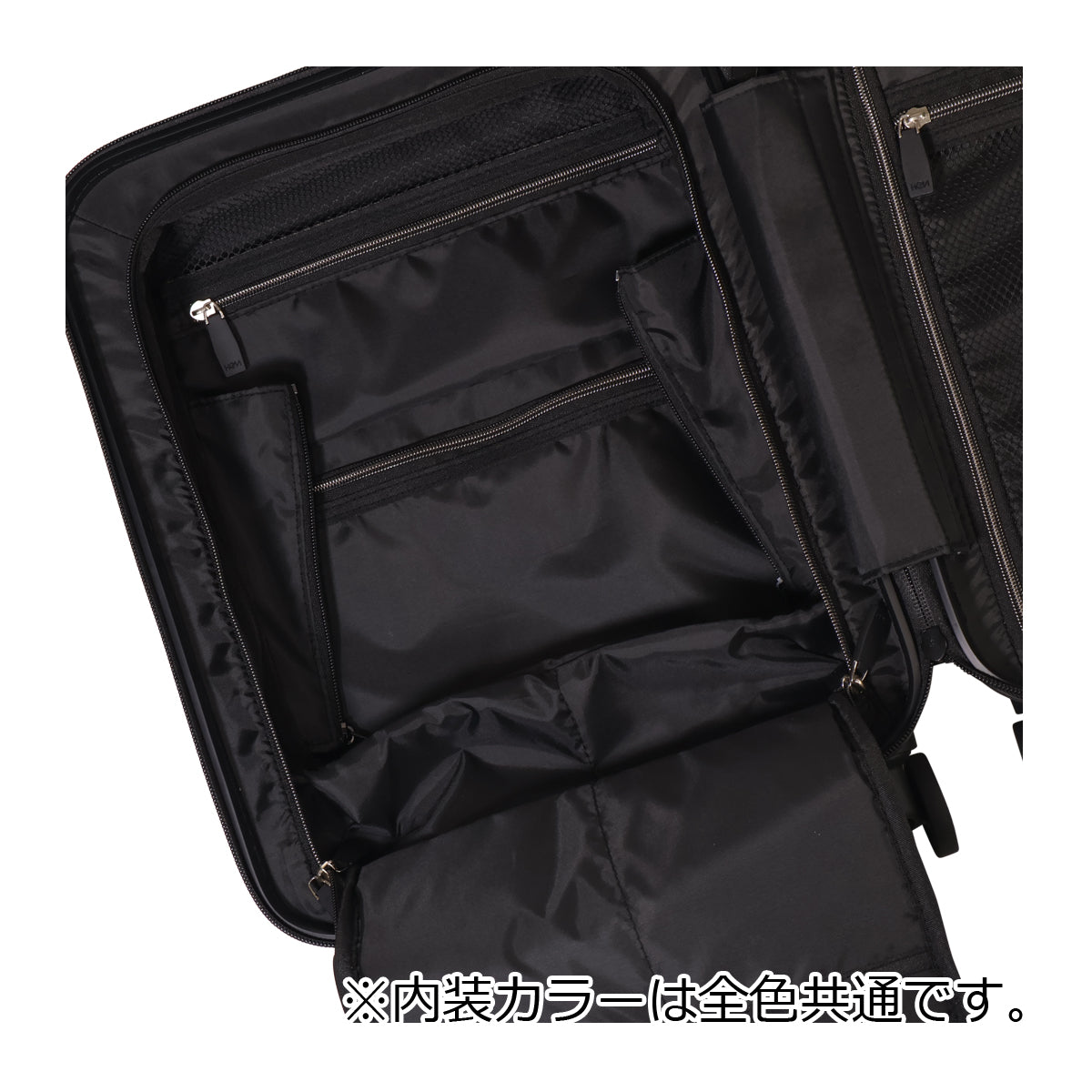 ヘム×トランジットラウンジ スーツケース 21L 機内持ち込み フロントオープン 12